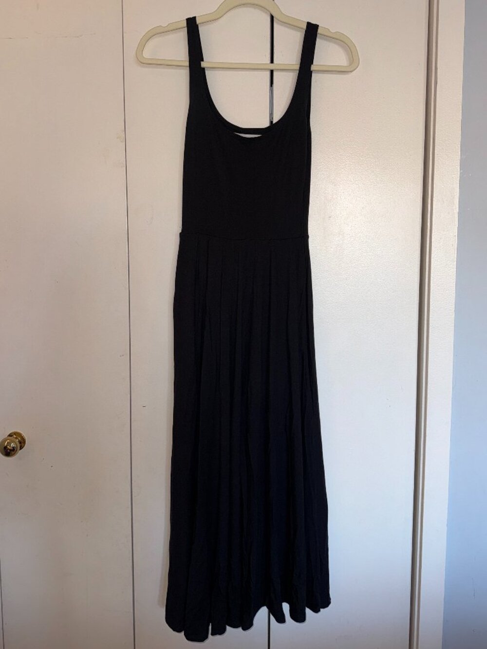 Reformation Jeans Black Jersey Dress size XS